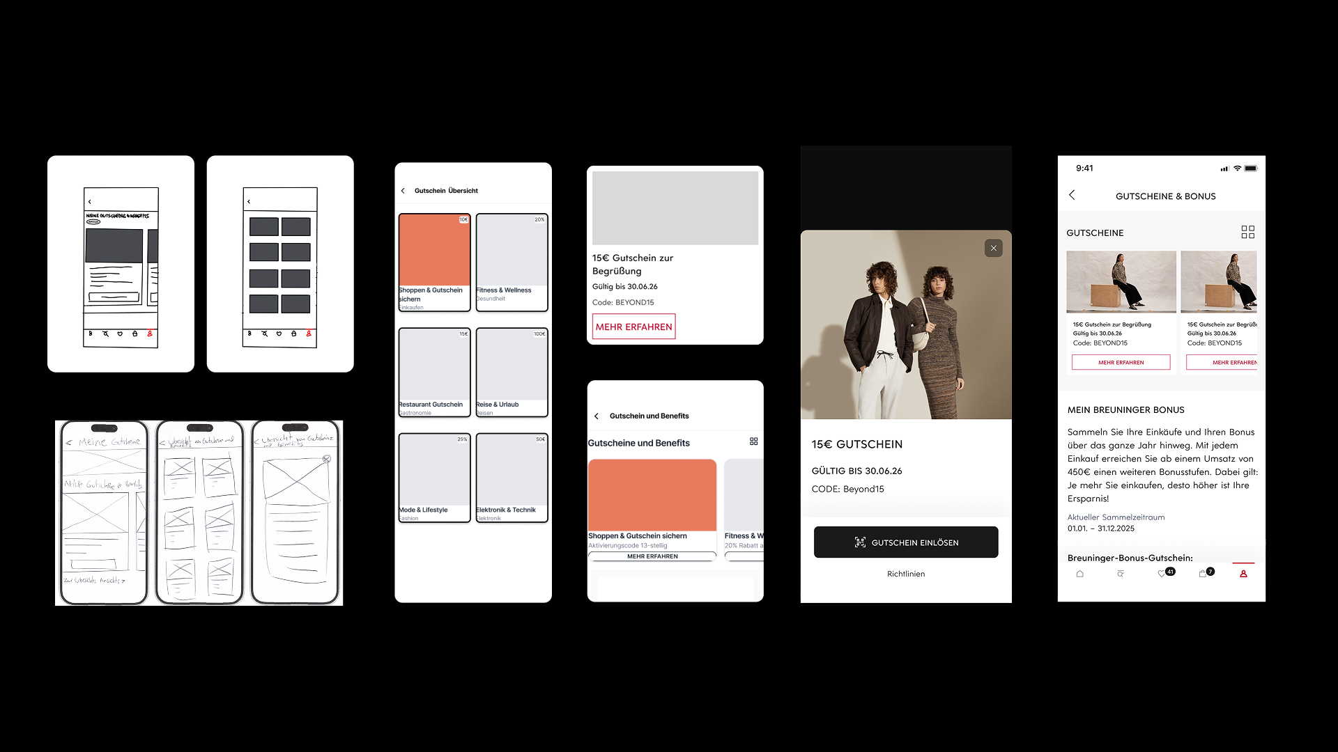Fast Fashion Fabrik mit dreckigen Kleiderbergen